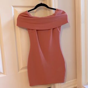 Small off the shoulder spandex dress